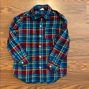 Crazy 8 Size Small 5/6 Plaid Shirt